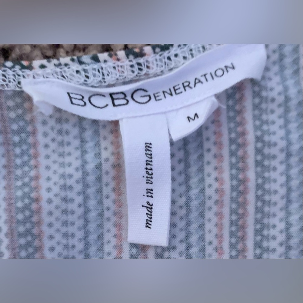 Bcbgeneration Patterned Multicolor Romper - image 4